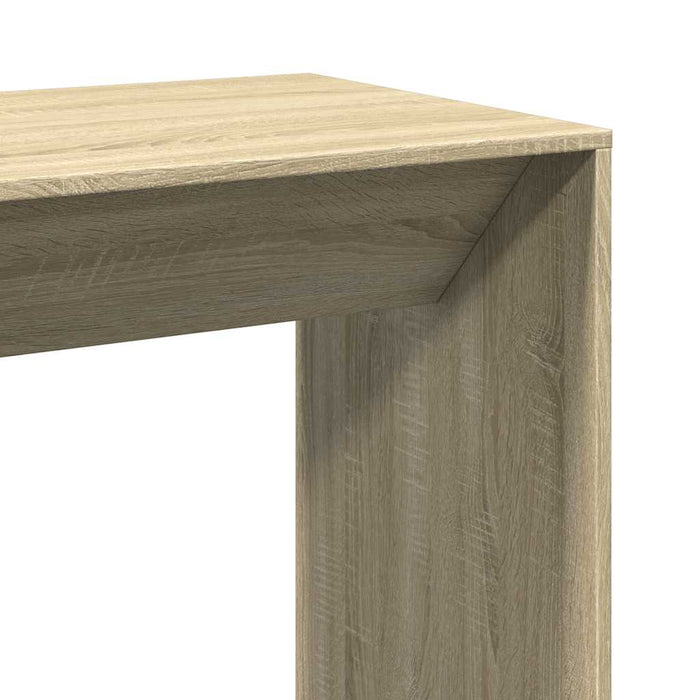 Masă de bar, stejar Sonoma, 102x50x103,5 cm, lemn prelucrat - WALTI WALTI