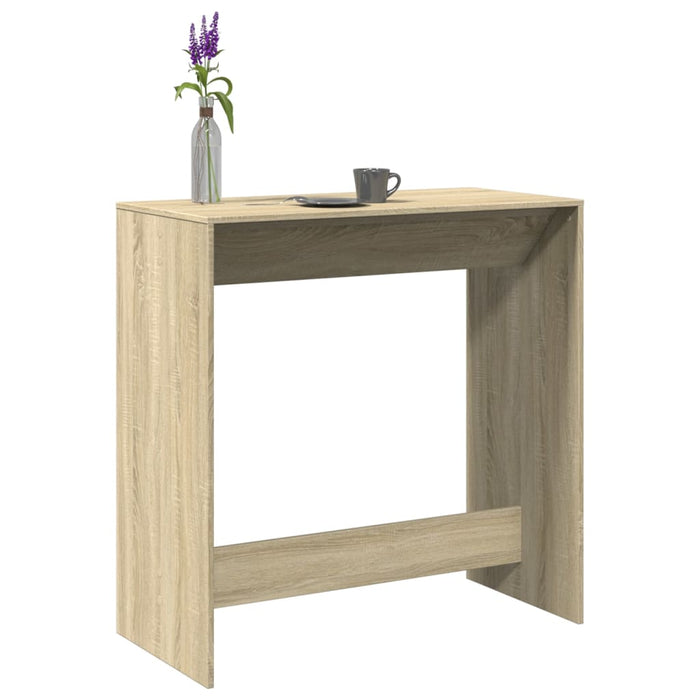 Masă de bar, stejar Sonoma, 102x50x103,5 cm, lemn prelucrat - WALTI WALTI