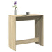 Masă de bar, stejar Sonoma, 102x50x103,5 cm, lemn prelucrat - WALTI WALTI