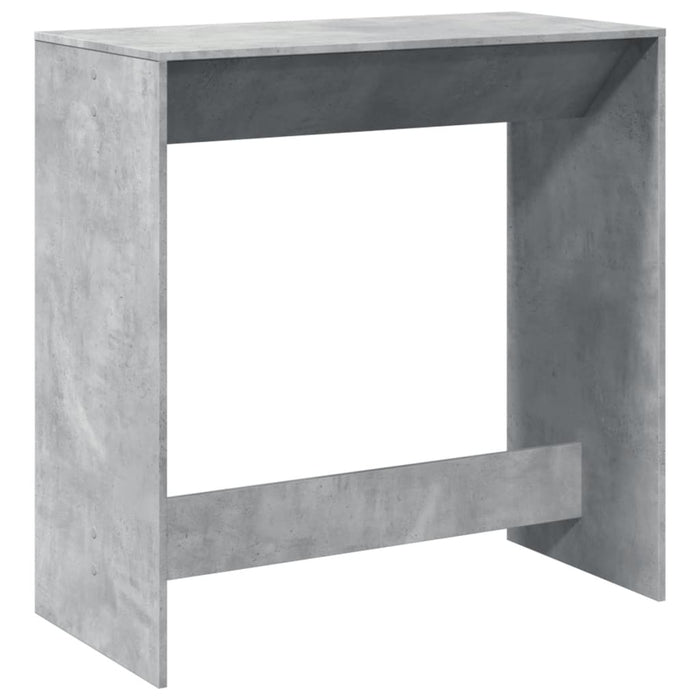 Masă de bar, gri beton, 102x50x103,5 cm, lemn prelucrat - WALTI WALTI