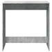 Masă de bar, gri beton, 102x50x103,5 cm, lemn prelucrat - WALTI WALTI
