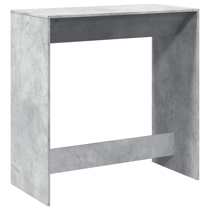 Masă de bar, gri beton, 102x50x103,5 cm, lemn prelucrat - WALTI WALTI