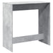 Masă de bar, gri beton, 102x50x103,5 cm, lemn prelucrat - WALTI WALTI