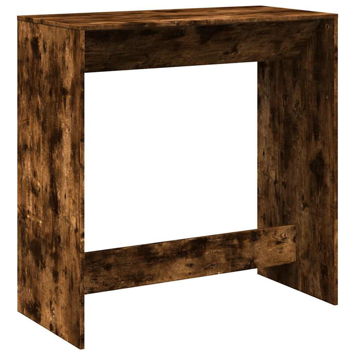 Masă de bar, stejar fumuriu, 102x50x103,5 cm, lemn prelucrat - WALTI WALTI