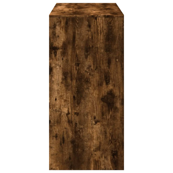 Masă de bar, stejar fumuriu, 102x50x103,5 cm, lemn prelucrat - WALTI WALTI