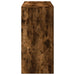 Masă de bar, stejar fumuriu, 102x50x103,5 cm, lemn prelucrat - WALTI WALTI