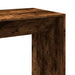 Masă de bar, stejar fumuriu, 102x50x103,5 cm, lemn prelucrat - WALTI WALTI