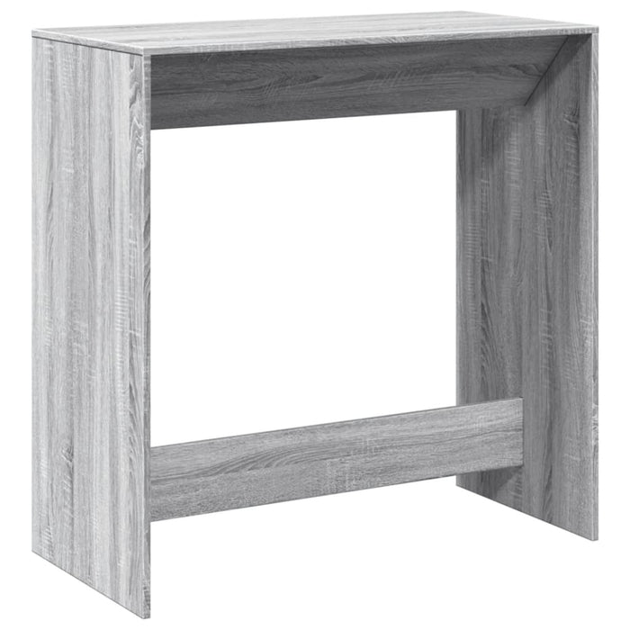 Masă de bar, Sonoma gri, 102x50x103,5 cm, lemn prelucrat - WALTI WALTI