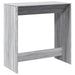 Masă de bar, Sonoma gri, 102x50x103,5 cm, lemn prelucrat - WALTI WALTI