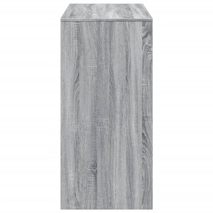 Masă de bar, Sonoma gri, 102x50x103,5 cm, lemn prelucrat - WALTI WALTI