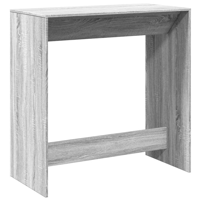 Masă de bar, Sonoma gri, 102x50x103,5 cm, lemn prelucrat - WALTI WALTI