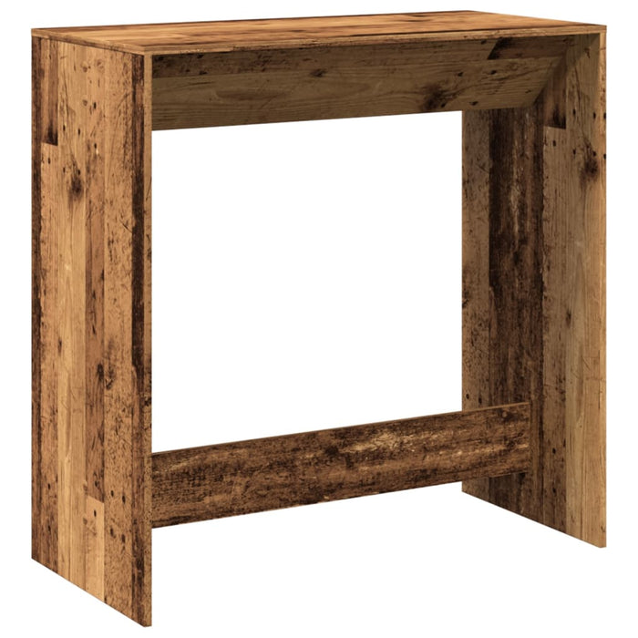 Masă de bar, lemn vechi, 102x50x103,5 cm, lemn prelucrat - WALTI WALTI