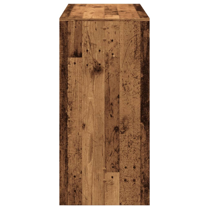 Masă de bar, lemn vechi, 102x50x103,5 cm, lemn prelucrat - WALTI WALTI
