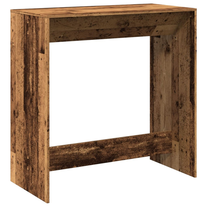Masă de bar, lemn vechi, 102x50x103,5 cm, lemn prelucrat - WALTI WALTI