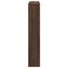Dulap de perete, stejar maro, 80x15x80 cm, lemn prelucrat - WALTI WALTI