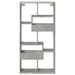 Dulap de perete, gri beton, 50x15x100 cm, lemn prelucrat - WALTI WALTI