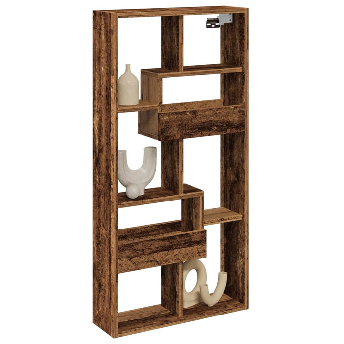 Dulap de perete, lemn vechi, 50x15x100 cm, lemn prelucrat WALTI