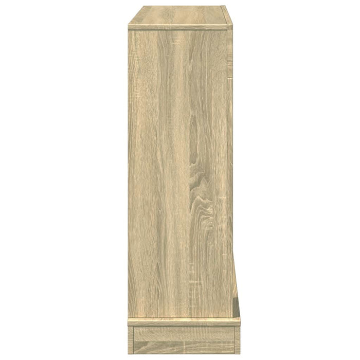 Mască de șemineu, stejar sonoma, 100x30x87,5 cm, lemn prelucrat - WALTI WALTI