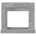 Mască de șemineu, gri beton, 100x30x87,5 cm, lemn prelucrat - WALTI WALTI
