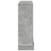 Mască de șemineu, gri beton, 100x30x87,5 cm, lemn prelucrat - WALTI WALTI