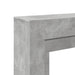Mască de șemineu, gri beton, 100x30x87,5 cm, lemn prelucrat - WALTI WALTI