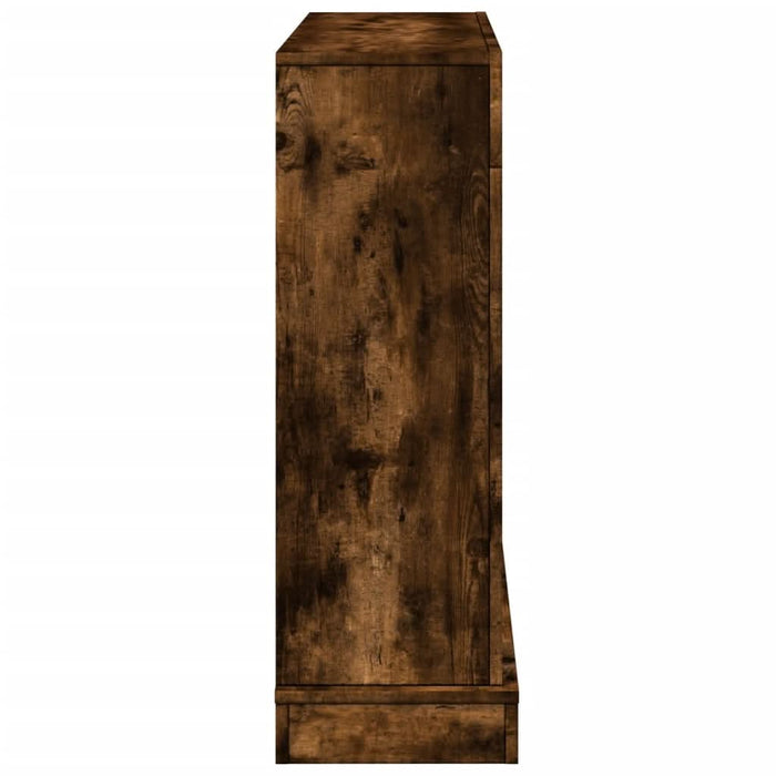 Mască de șemineu, stejar fumuriu 100x30x87,5 cm, lemn prelucrat - WALTI WALTI