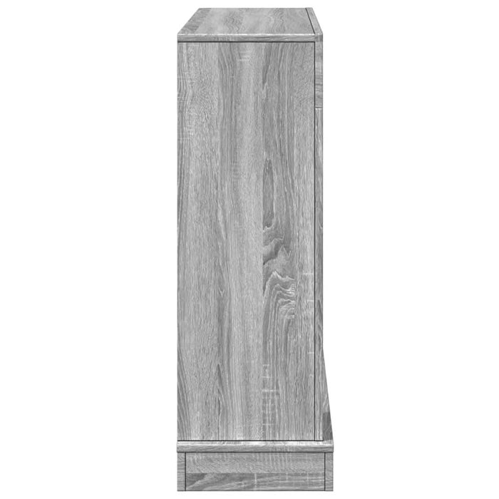 Mască de șemineu, sonoma gri, 100x30x87,5 cm, lemn prelucrat - WALTI WALTI