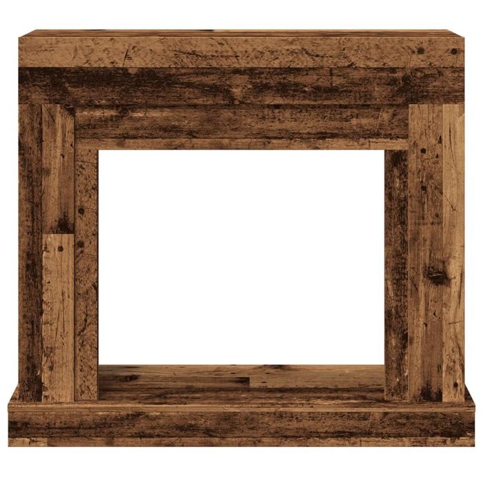 Mască de șemineu, lemn vechi, 100x30x87,5 cm, lemn prelucrat - WALTI WALTI