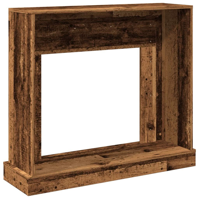 Mască de șemineu, lemn vechi, 100x30x87,5 cm, lemn prelucrat - WALTI WALTI