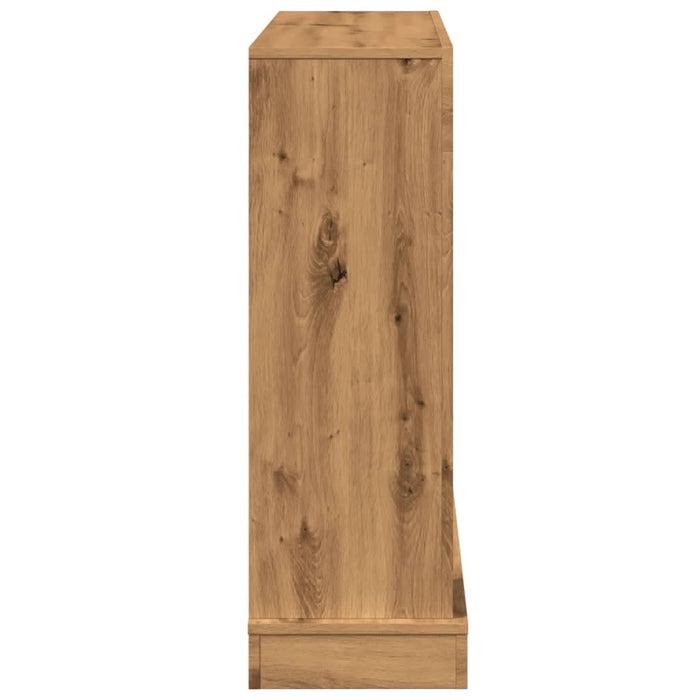 Mască șemineu, stejar artizanal, 100x30x87,5 cm, lemn prelucrat - WALTI WALTI