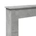 Mască de șemineu, gri beton, 75x20x87,5 cm, lemn prelucrat - WALTI WALTI