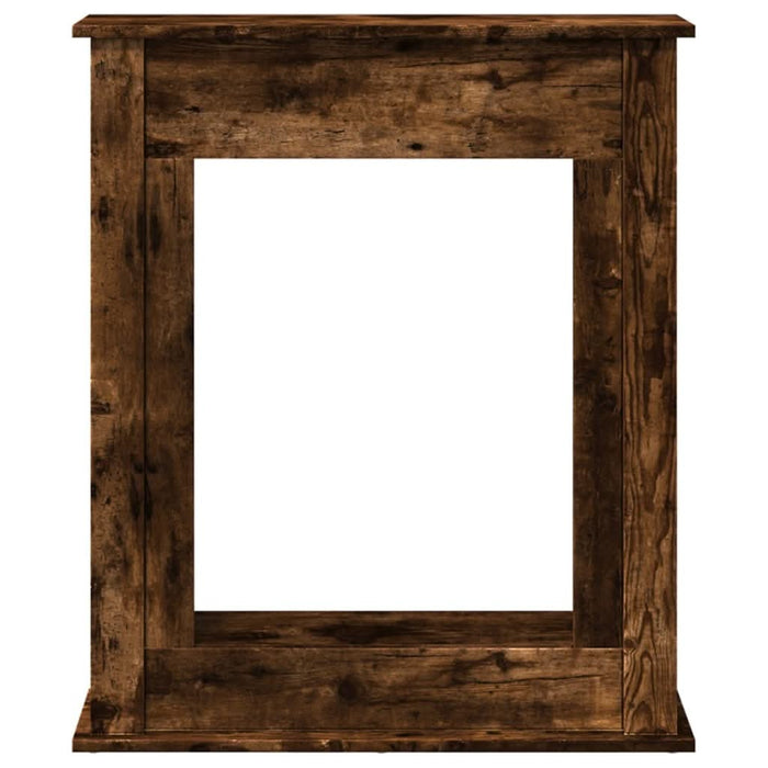 Mască de șemineu, stejar fumuriu 75x20x87,5 cm, lemn prelucrat - WALTI WALTI