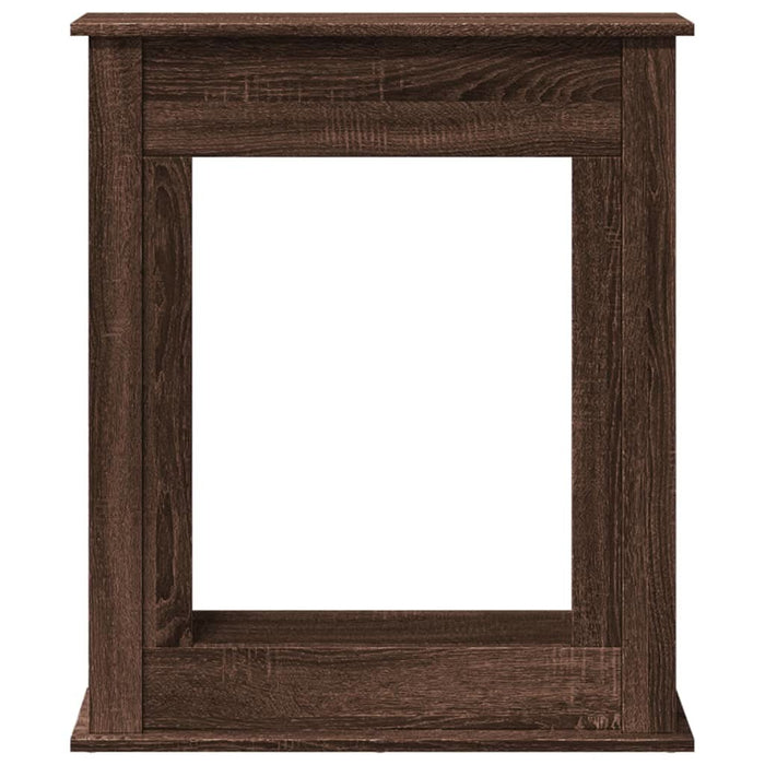 Mască de șemineu, stejar maro,75x20x87,5 cm, lemn prelucrat - WALTI WALTI