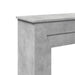 Mască de șemineu, gri beton, 90x30x90 cm, lemn prelucrat - WALTI WALTI