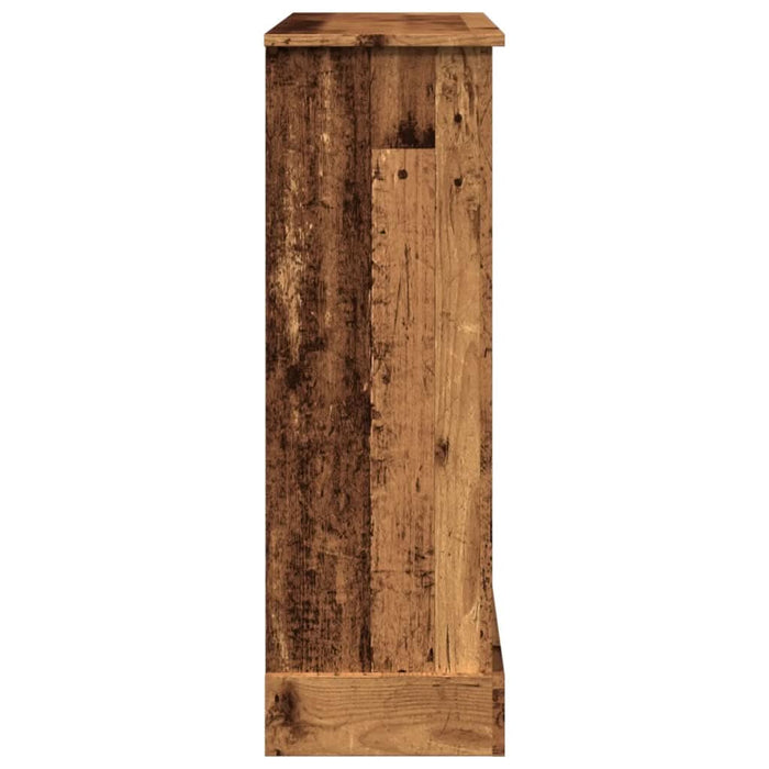 Mască de șemineu, lemn vechi, 90x30x90 cm, lemn prelucrat - WALTI WALTI