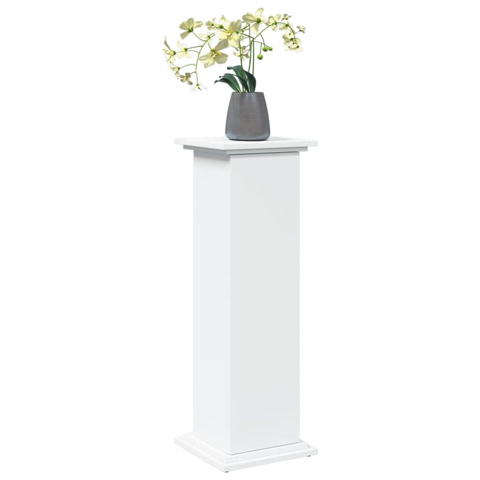 Suport prezentare cu depozitare alb 31x30x90 cm lemn prelucrat - WALTI WALTI