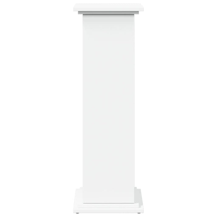 Suport prezentare cu depozitare alb 31x30x90 cm lemn prelucrat - WALTI WALTI