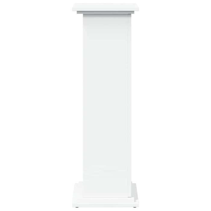Suport prezentare cu depozitare alb 31x30x90 cm lemn prelucrat - WALTI WALTI