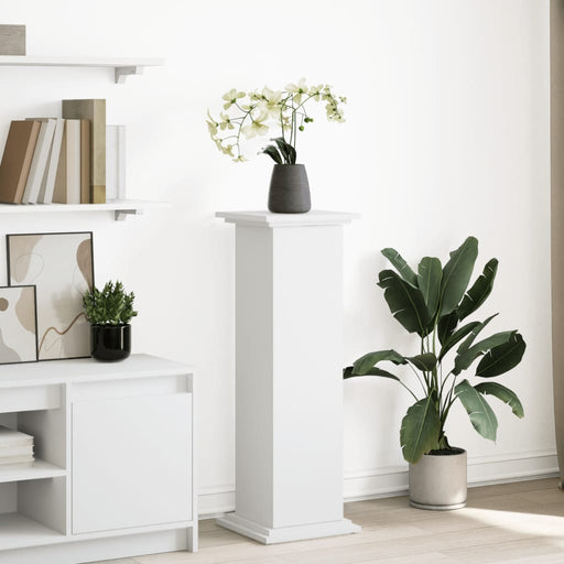 Suport prezentare cu depozitare alb 31x30x90 cm lemn prelucrat - WALTI WALTI