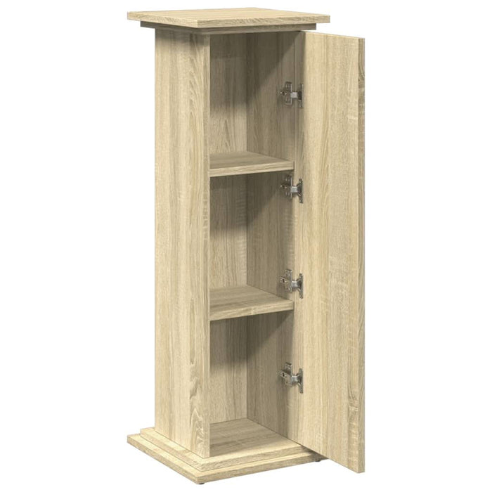 Suport prezentare cu depozitare sonoma stejar 31x30x90 cm lemn - WALTI WALTI