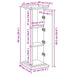Suport prezentare cu depozitare sonoma stejar 31x30x90 cm lemn - WALTI WALTI