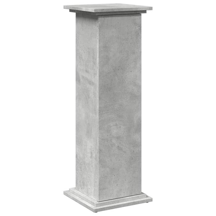 Suport prezentare cu depozitare gri beton 31x30x90 cm lemn - WALTI WALTI