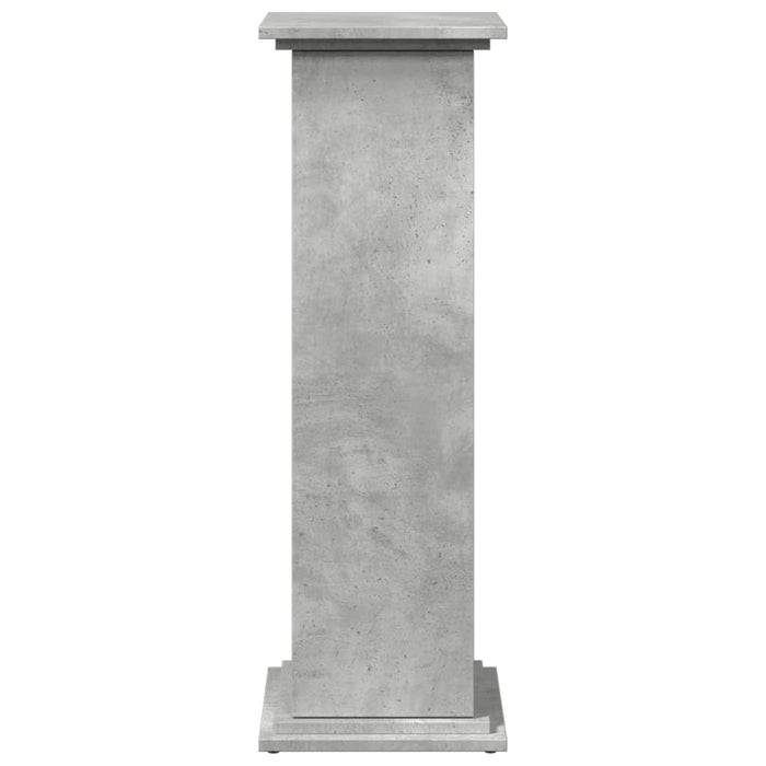 Suport prezentare cu depozitare gri beton 31x30x90 cm lemn - WALTI WALTI