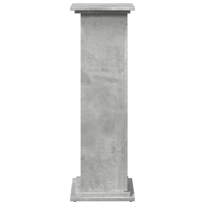 Suport prezentare cu depozitare gri beton 31x30x90 cm lemn - WALTI WALTI