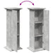 Suport prezentare cu depozitare gri beton 31x30x90 cm lemn - WALTI WALTI