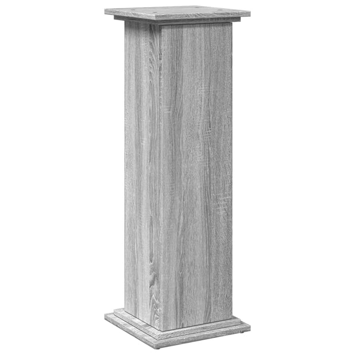 Suport prezentare cu depozitare sonoma gri 31x30x90 cm lemn - WALTI WALTI