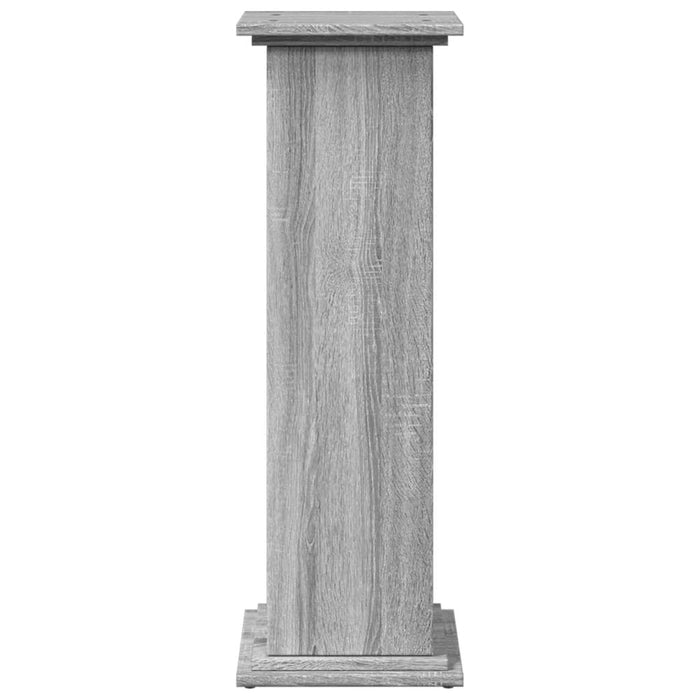 Suport prezentare cu depozitare sonoma gri 31x30x90 cm lemn - WALTI WALTI