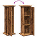 Suport prezentare cu depozitare lemn vechi 31x30x90cm lemn - WALTI WALTI