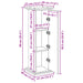 Suport prezentare cu depozitare lemn vechi 31x30x90cm lemn - WALTI WALTI