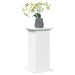 Suport prezentare cu depozitare alb 31x30x60 cm lemn prelucrat - WALTI WALTI